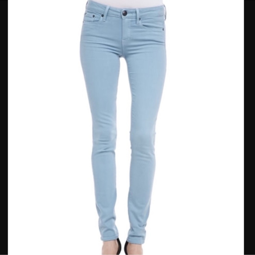 Vince Riley Legging Light Blue Denim Jeans Jeggings Pant Size 28
